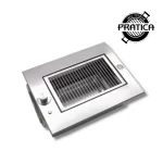 Churrasqueira a Gás de Embutir Compacta para Varanda Gourmet | INOX Resistente à Maresia Linha SMART PREMIUM