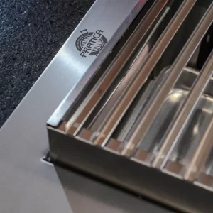 Churrasqueira de Embutir a Gás Smart Inox 304 incluso todos acessórios